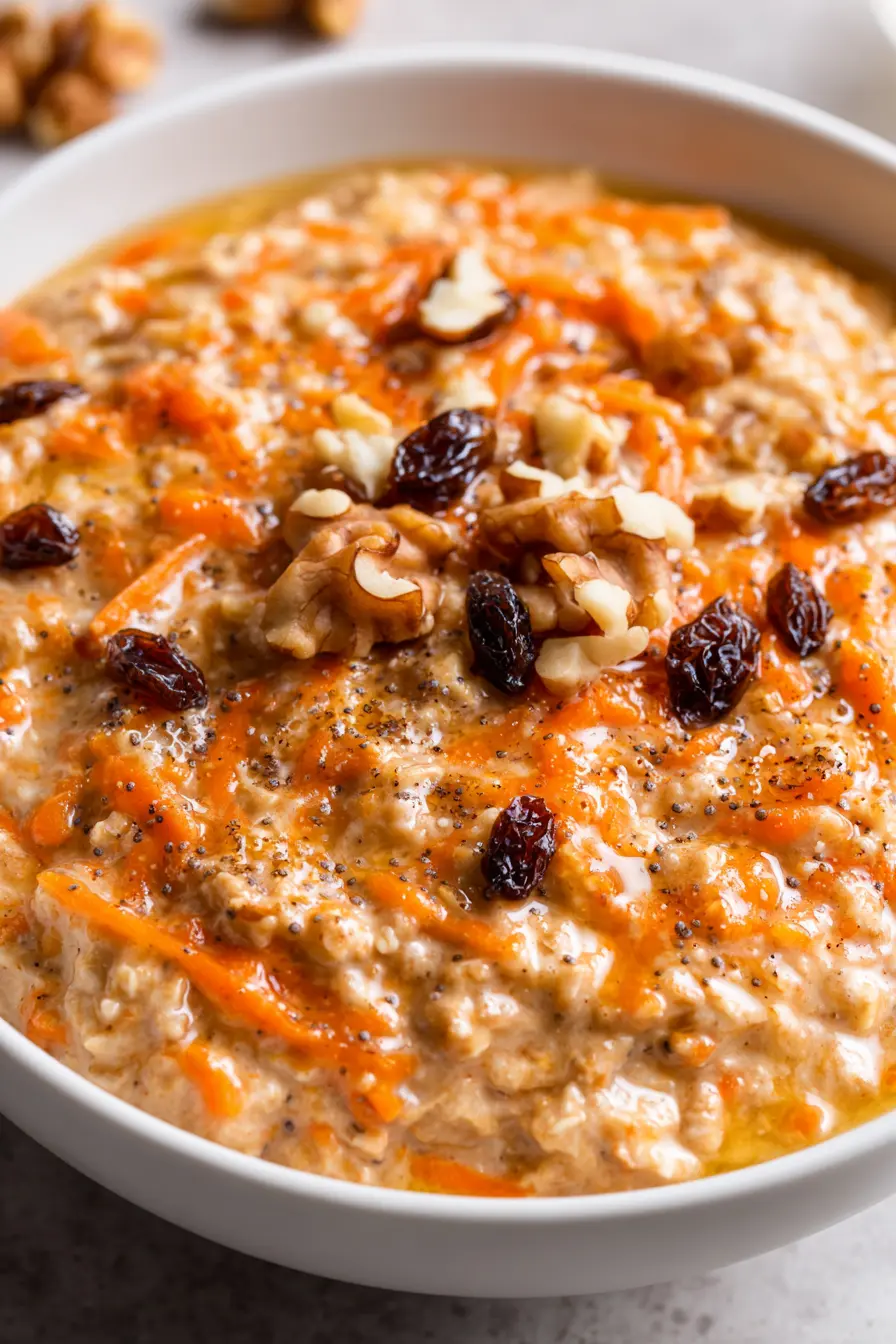 Carrot Cake Overnight Oats Pinterest