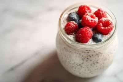 Chia Seed Pudding with Almond Milk
