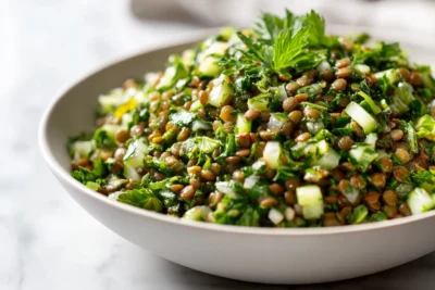 Classic Lebanese Lentil Salad Recipe Card.webp