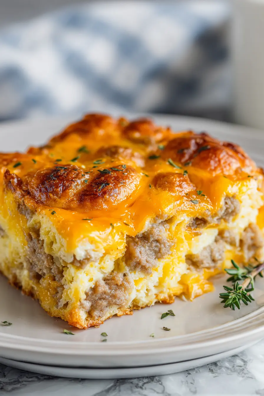 Crescent Roll Breakfast Casserole Pinterest