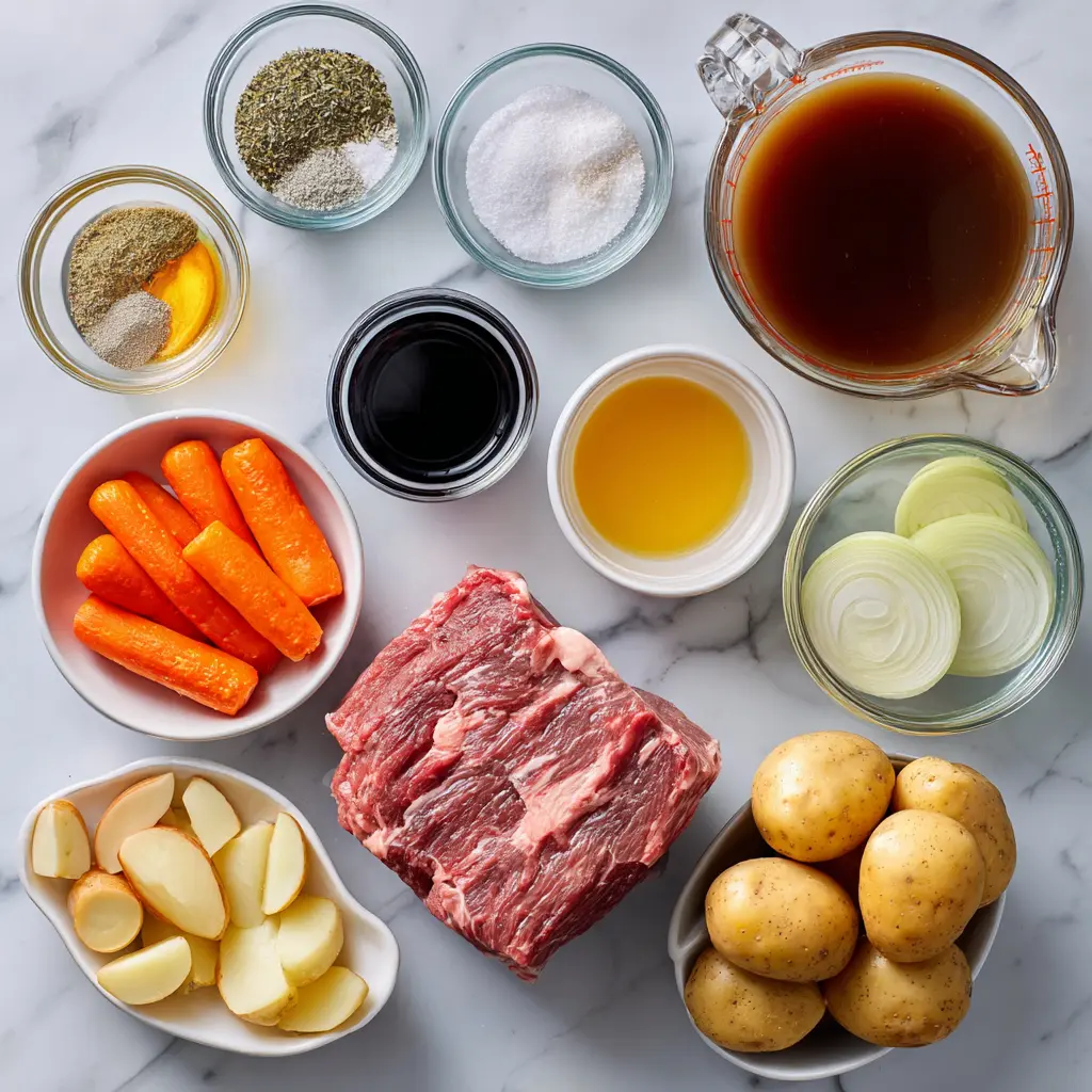 Crockpot Chuck Roast Ingredients