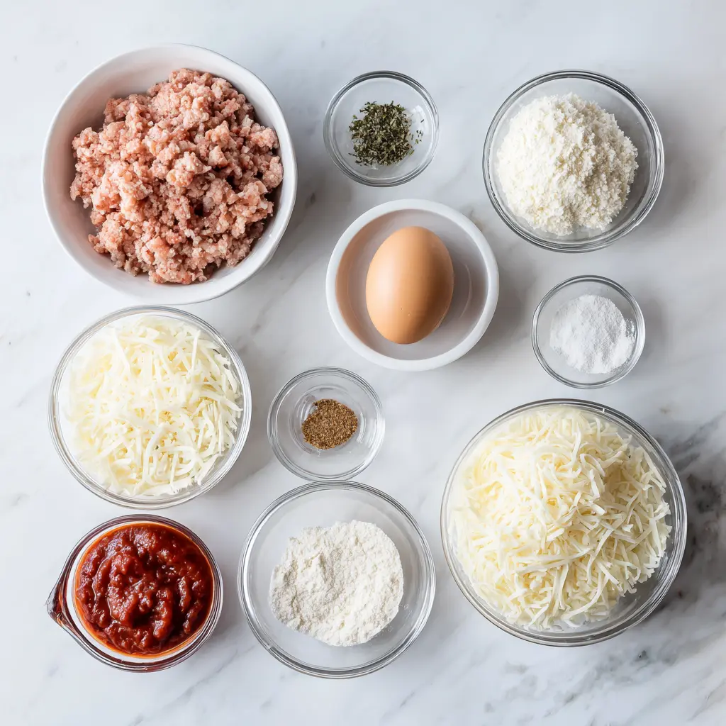 High Protein Chicken Crust Pizza Ingredients