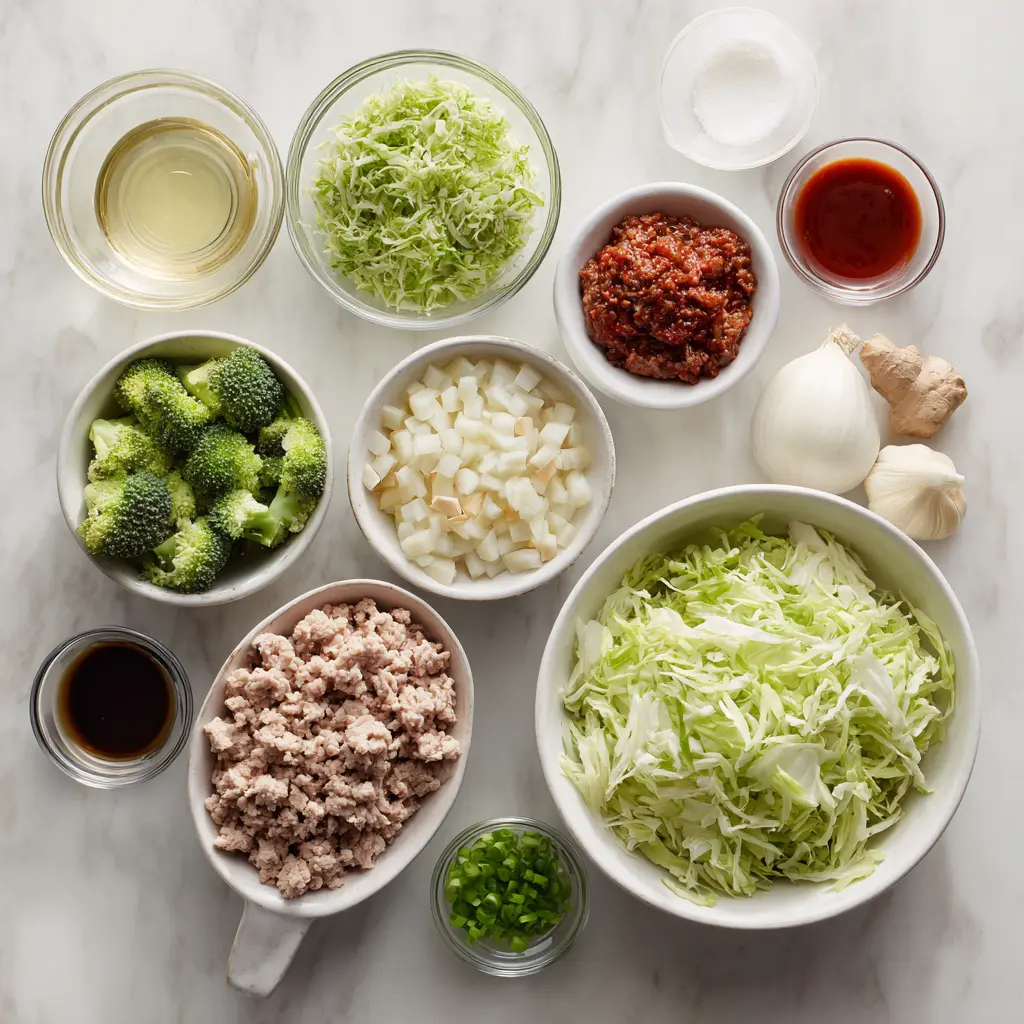High Protein Egg Roll In A Bowl