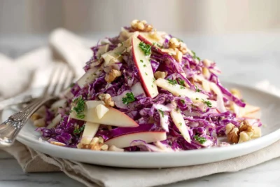 Simple Cabbage Apple Salad