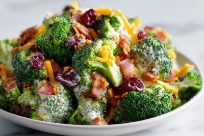 Simple Easter Broccoli Salad