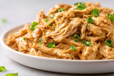 Slow Cooker Shredded Chicken and Gravy Recipe