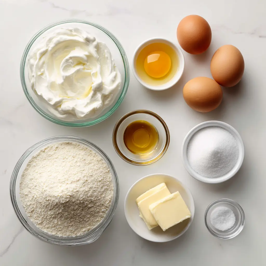Zero Carb Yogurt Bread Ingredients