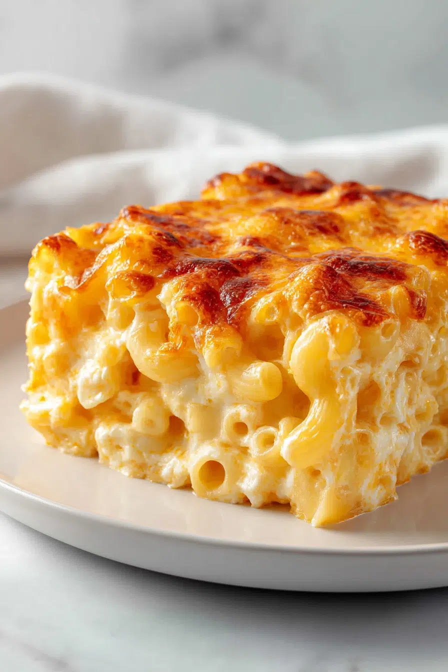 baked mac and cheese with cottage cheese pinterest