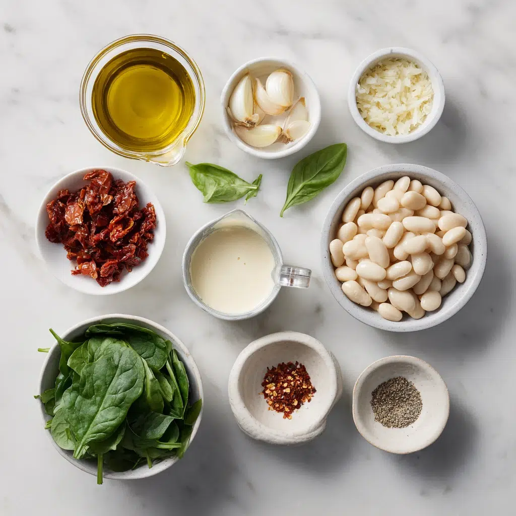 one pot marry me butter beans ingredients 3