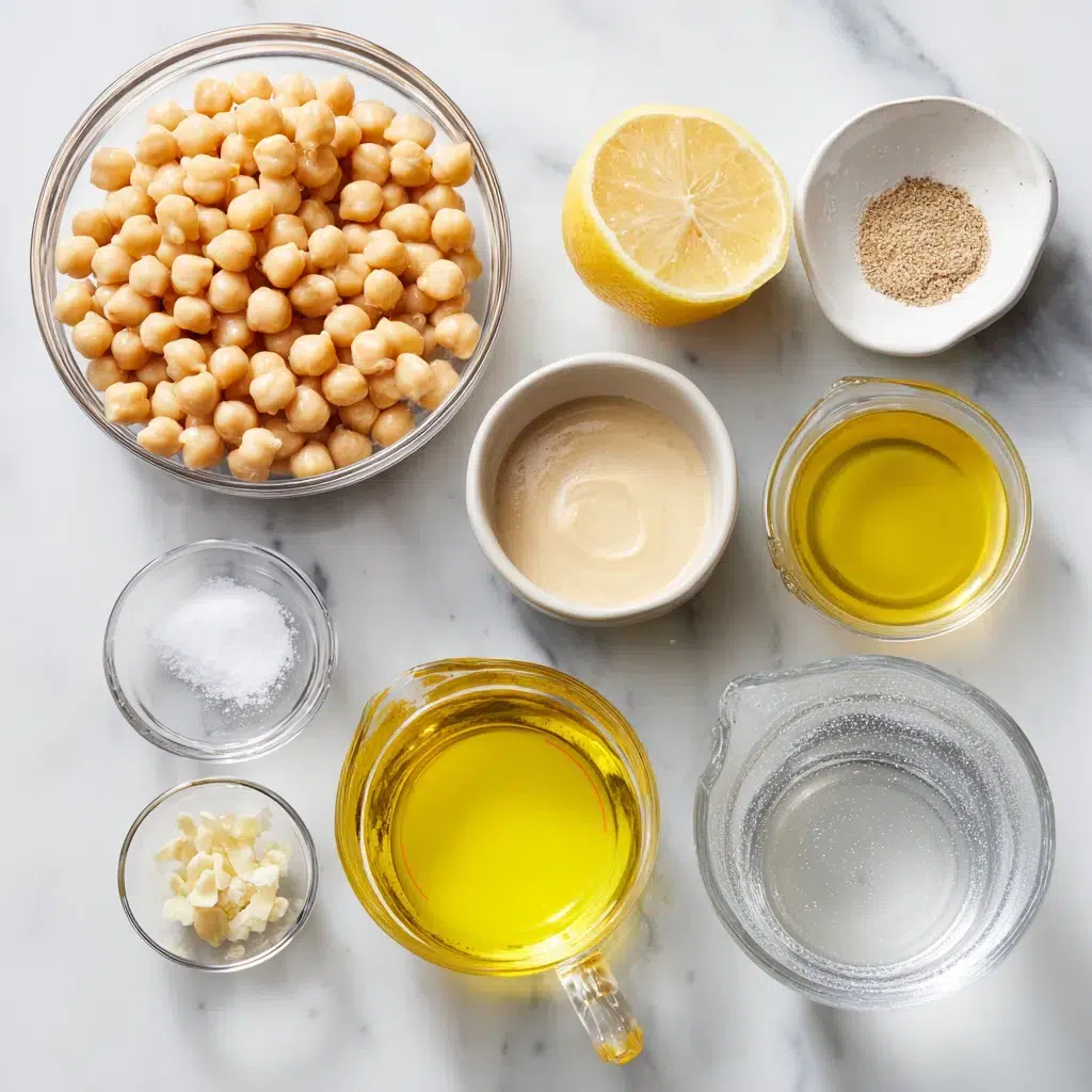 5 minute smooth hummus ingredients 1