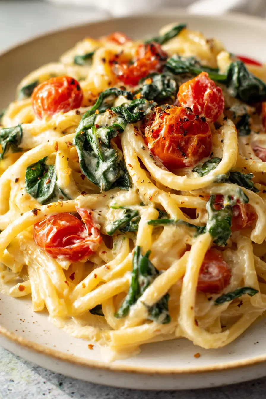 baked feta pasta pinterest