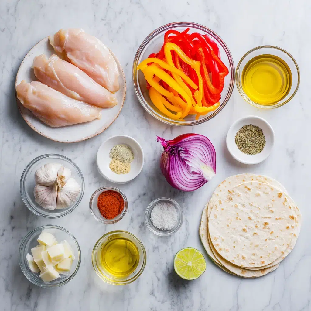 chicken fajita dinner ingredients 1