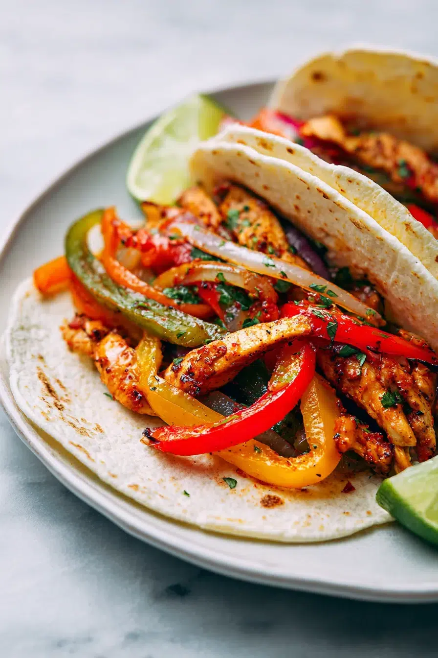 chicken fajita dinner pinterest 1