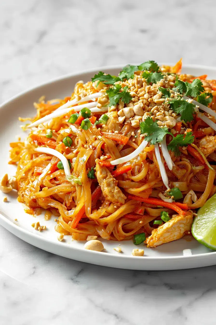 chicken pad thai pinterest 1