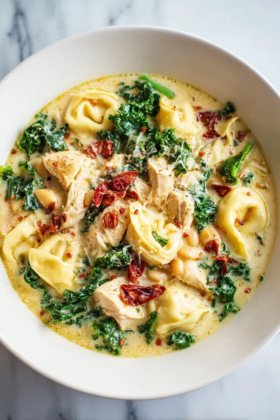 chicken tortellini soup pinterest 1