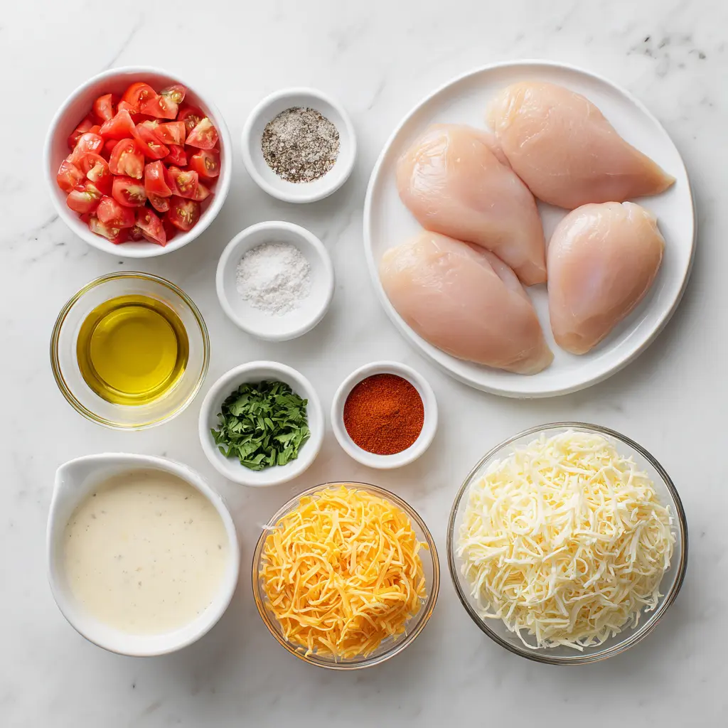 chicken with cheese sauce ingredients