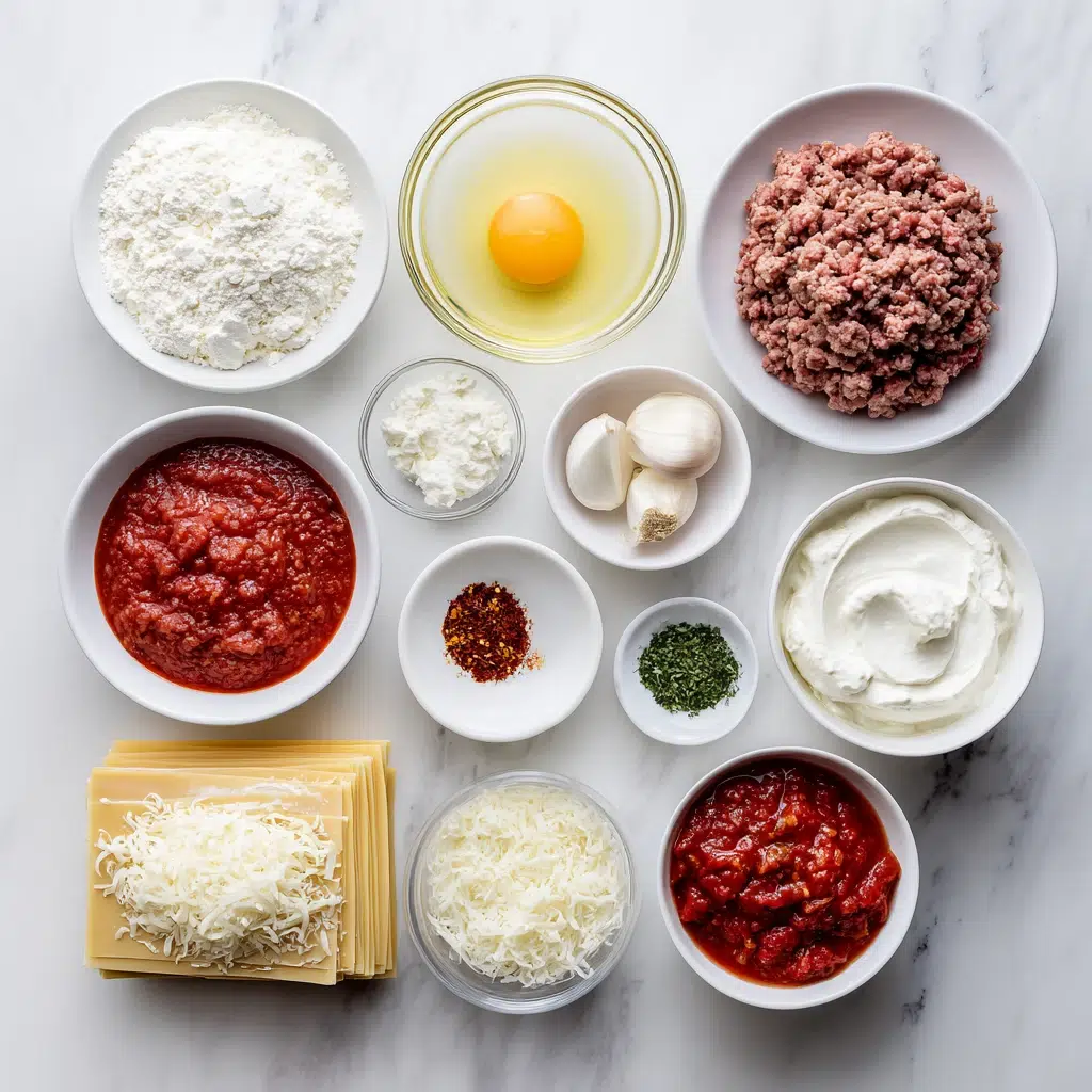 christmas eve lasagna ingredients