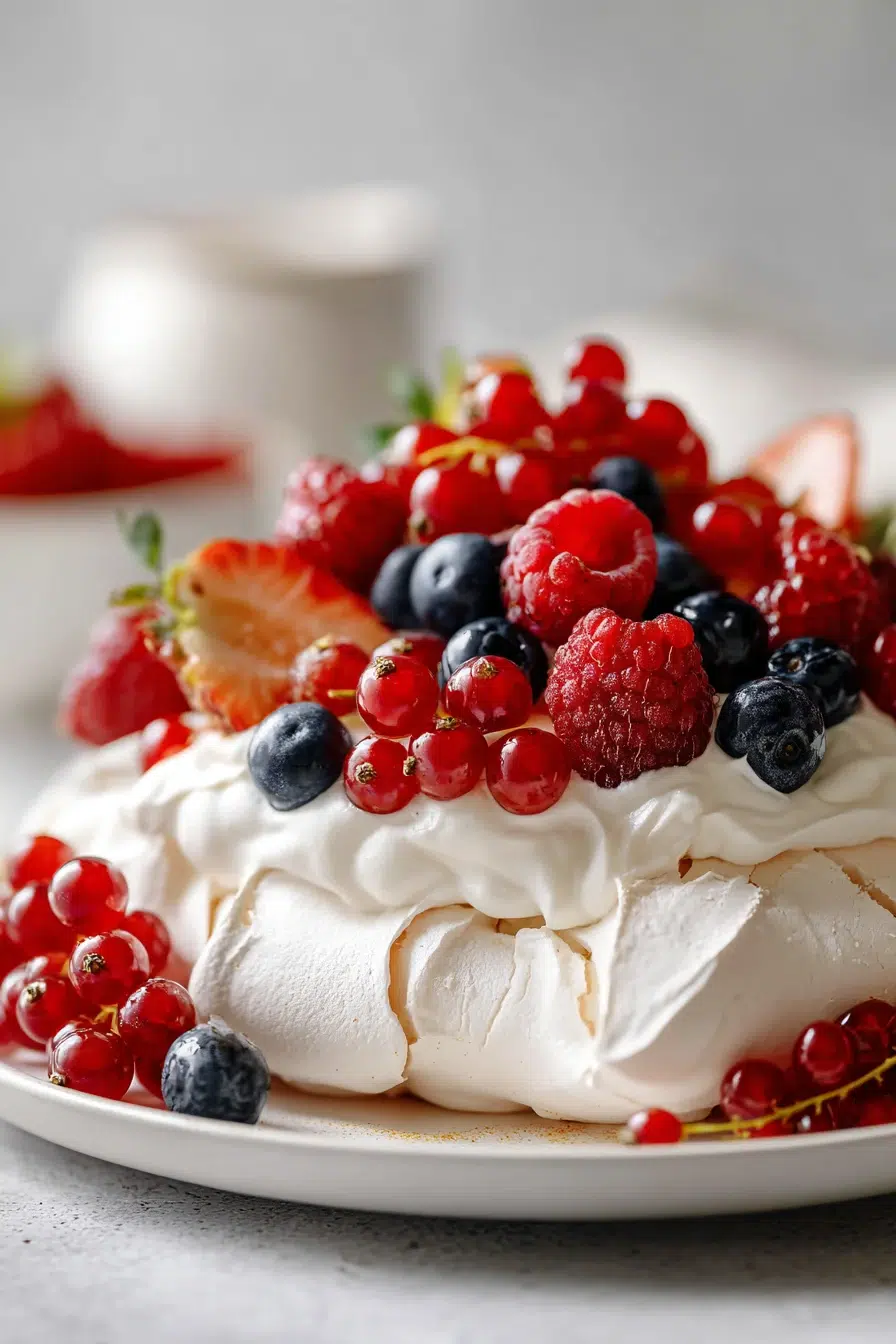 christmas pavlova pinterest