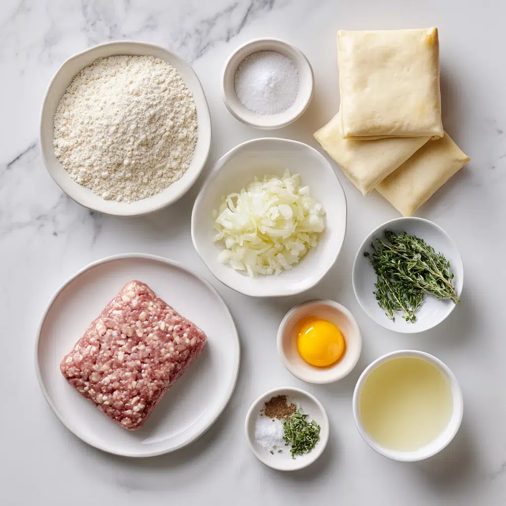 easy christmas sausage rolls ingredients