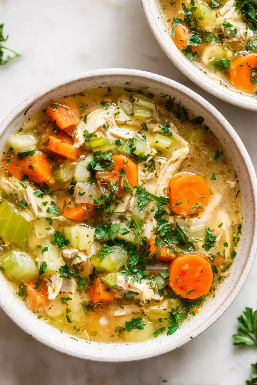 healthy healing chicken soup pinterest 1