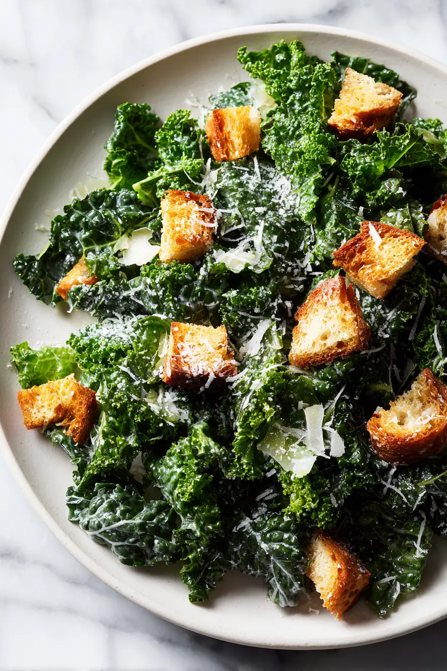 kale caesar salad pinterest 1