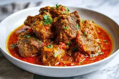 lamb curry recipe card