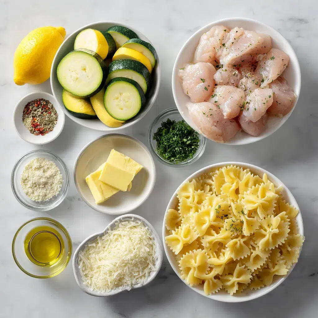lemon chicken pasta ingredients 1