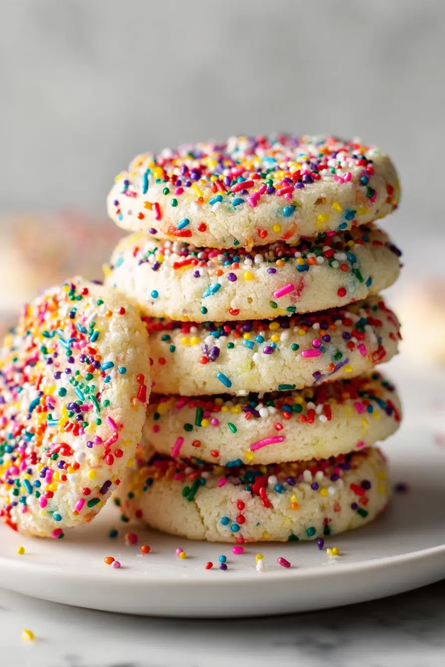 melt in your mouth sprinkle cookies pinterest