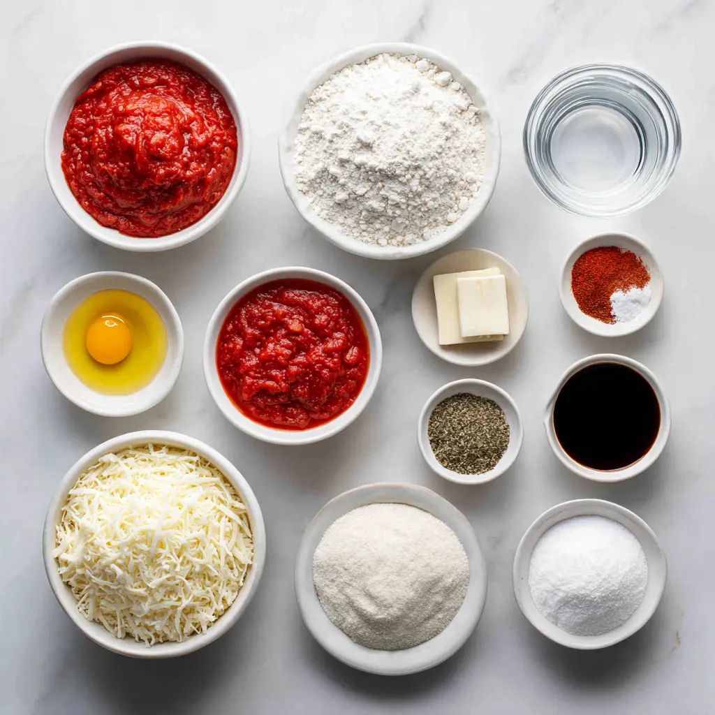 new york bakery style sicilian pizza ingredients
