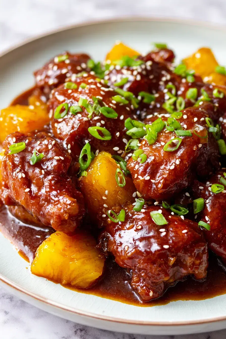 sweet hawaiian crockpot chicken pinterest 1