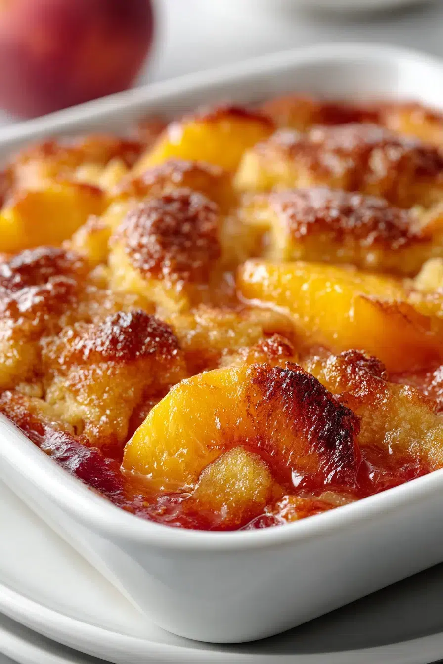 cinnamon peach cobbler ingredients 1