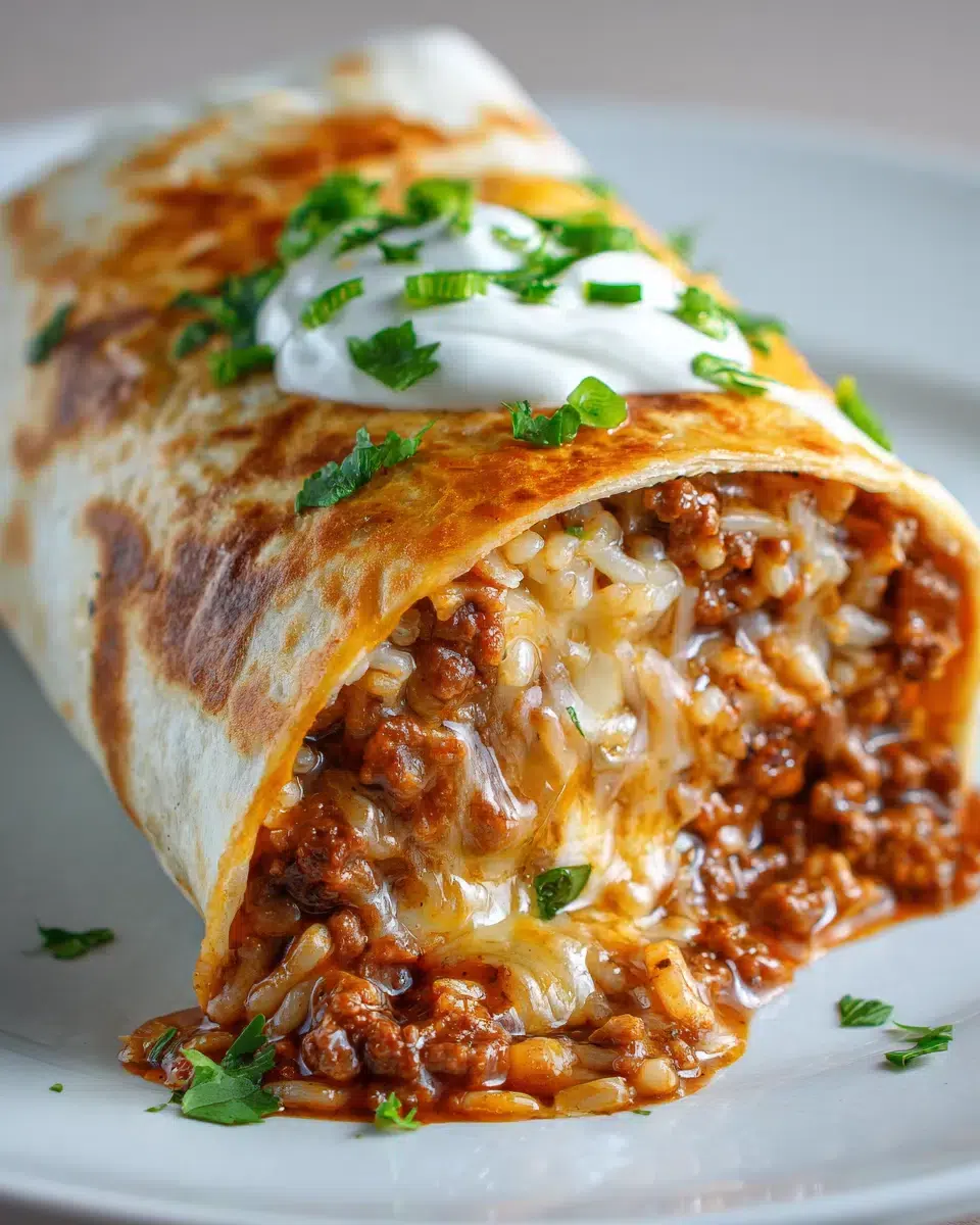 ground beef burrito ingredients 1