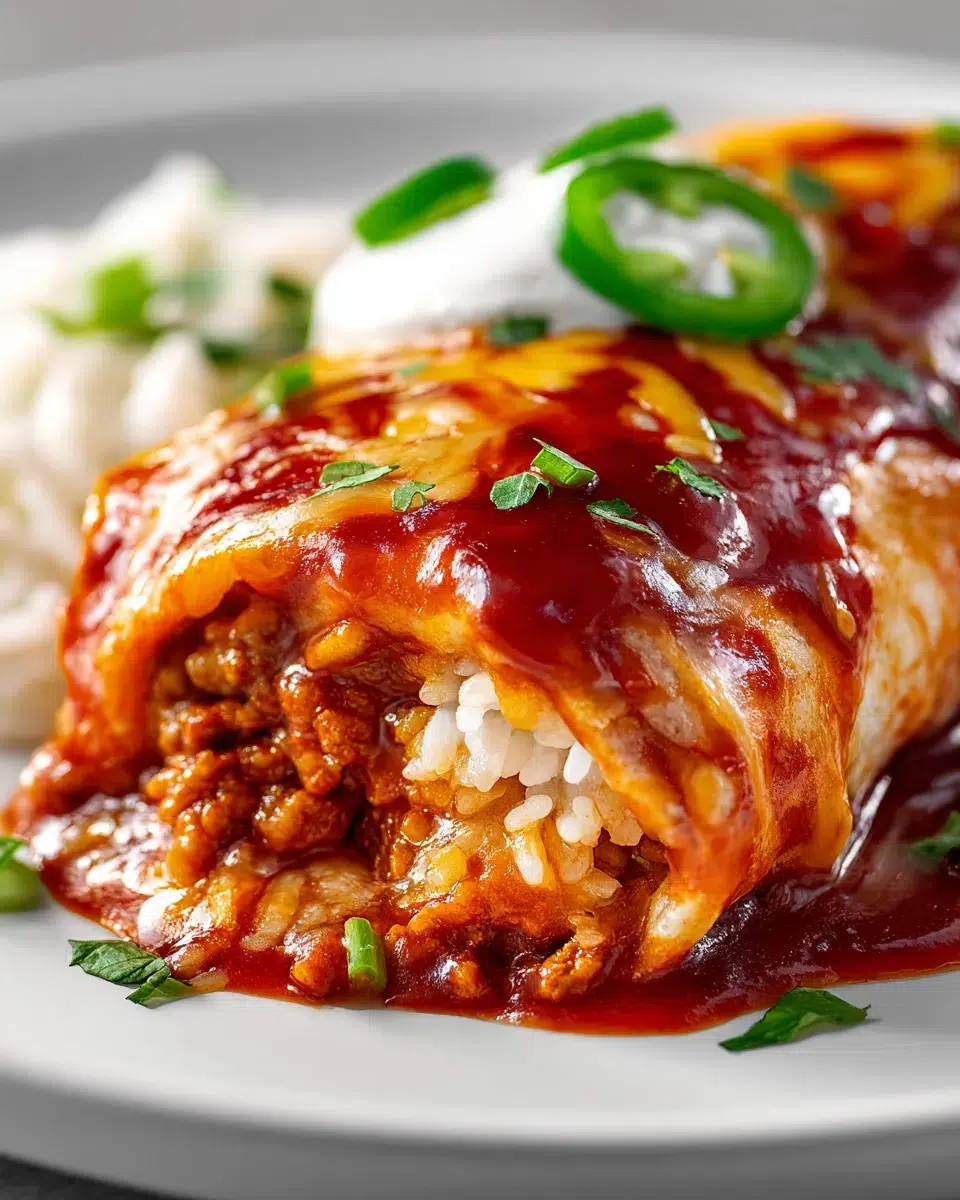 ground beef burrito pinterest 1