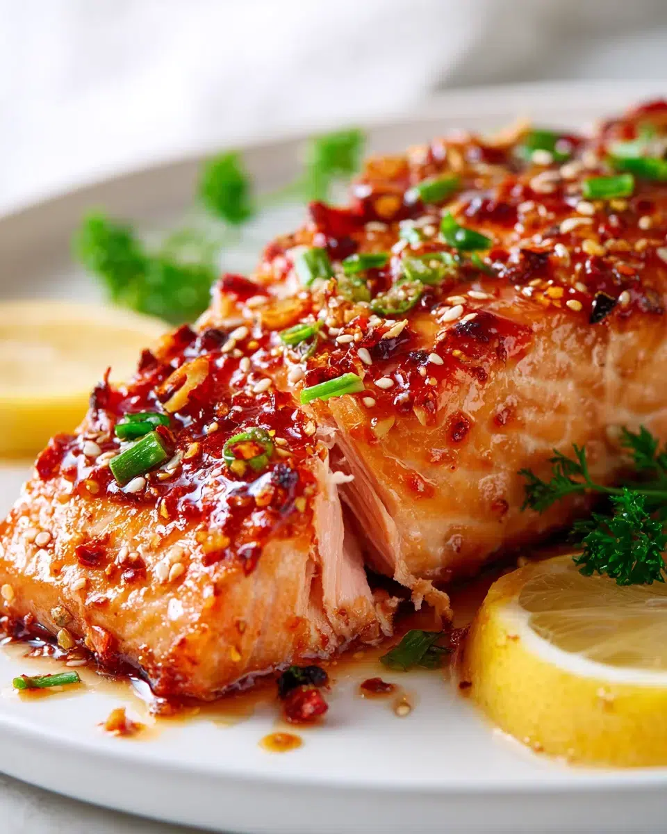 hot honey salmon pinterest 1
