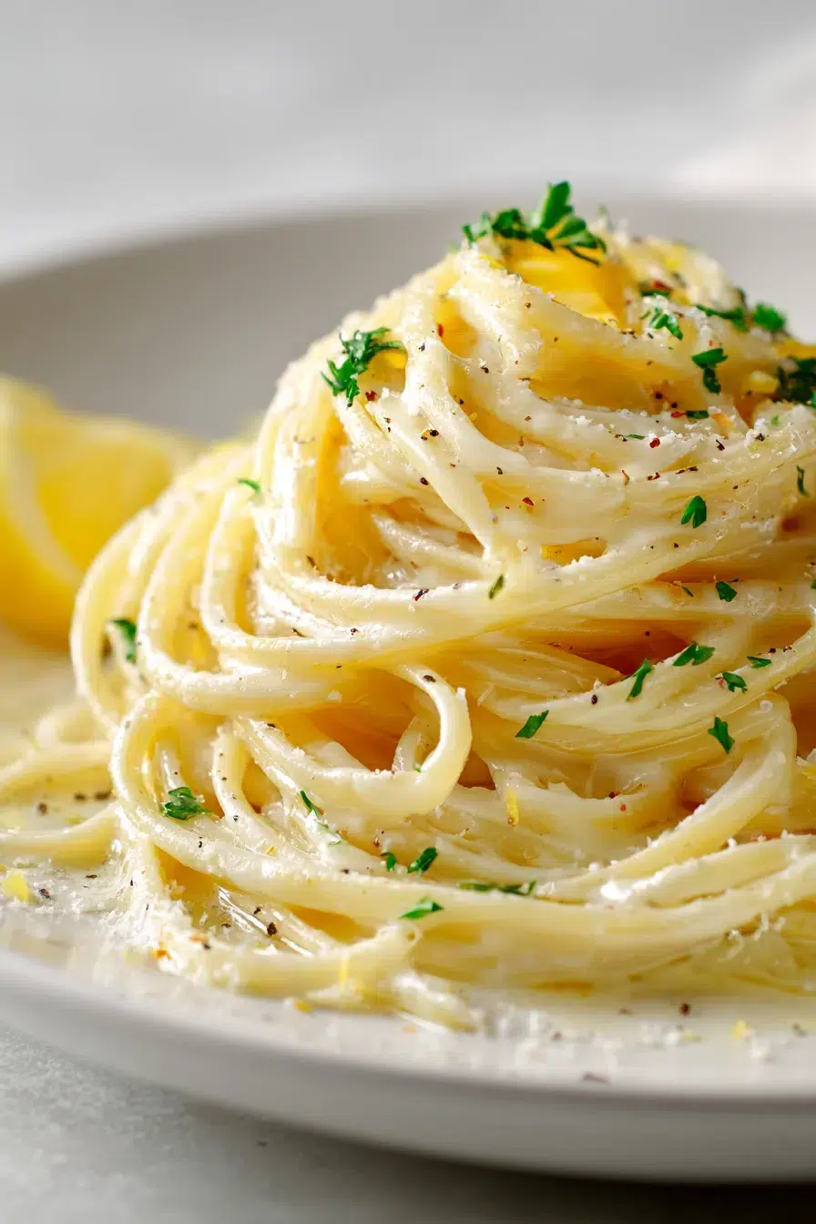 lemon pasta ingredients 1