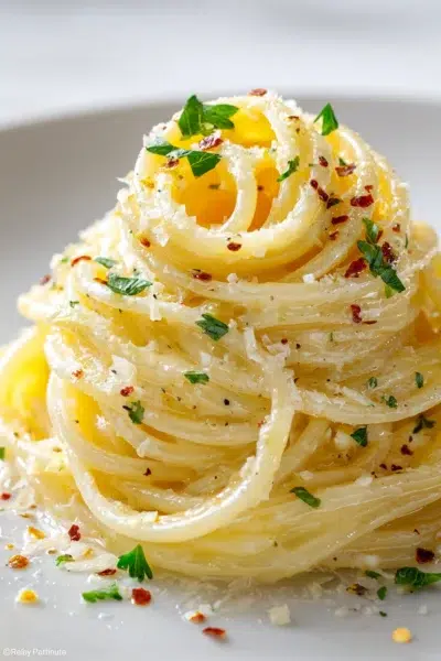 lemon pasta recipe card