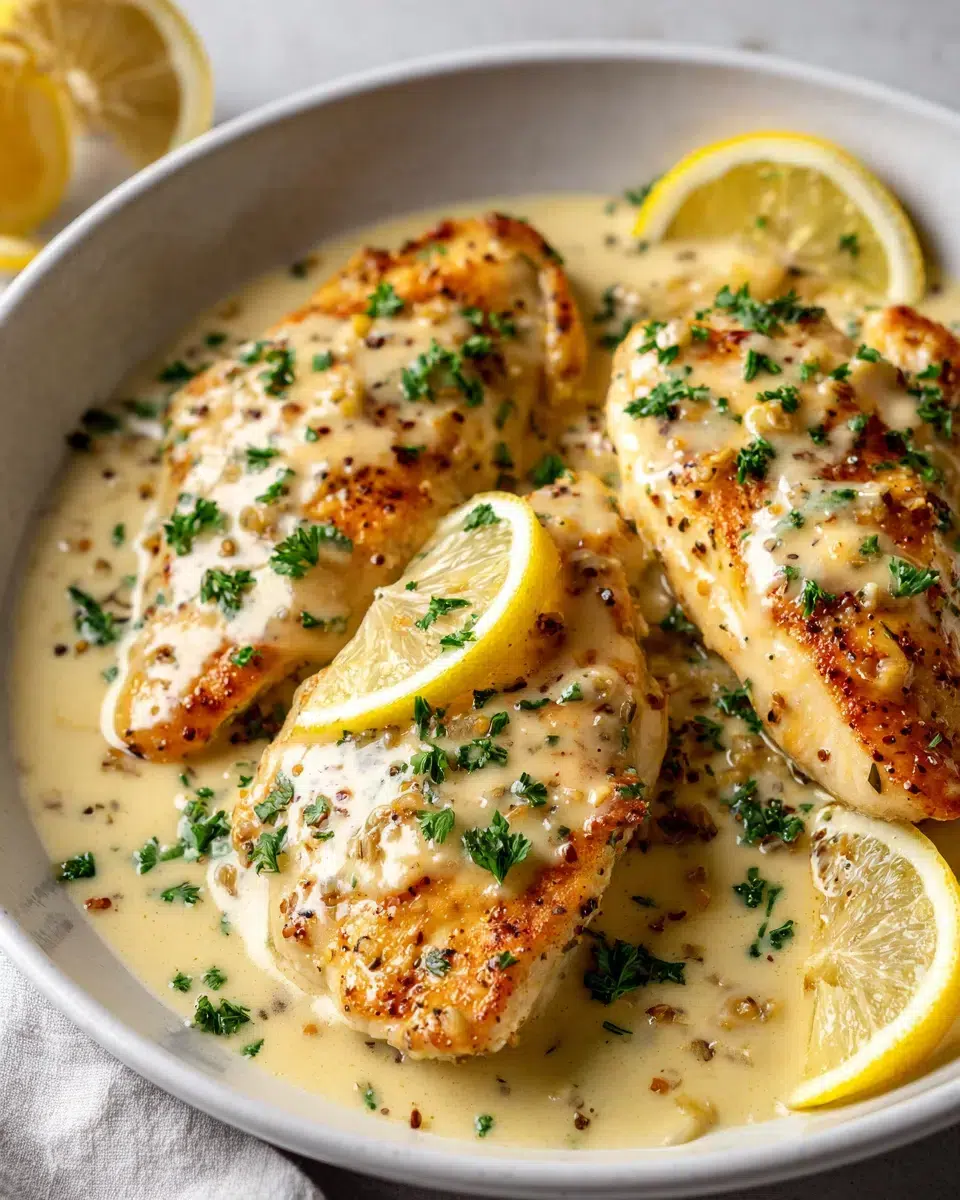 one skillet lemon dijon chicken pinterest 1