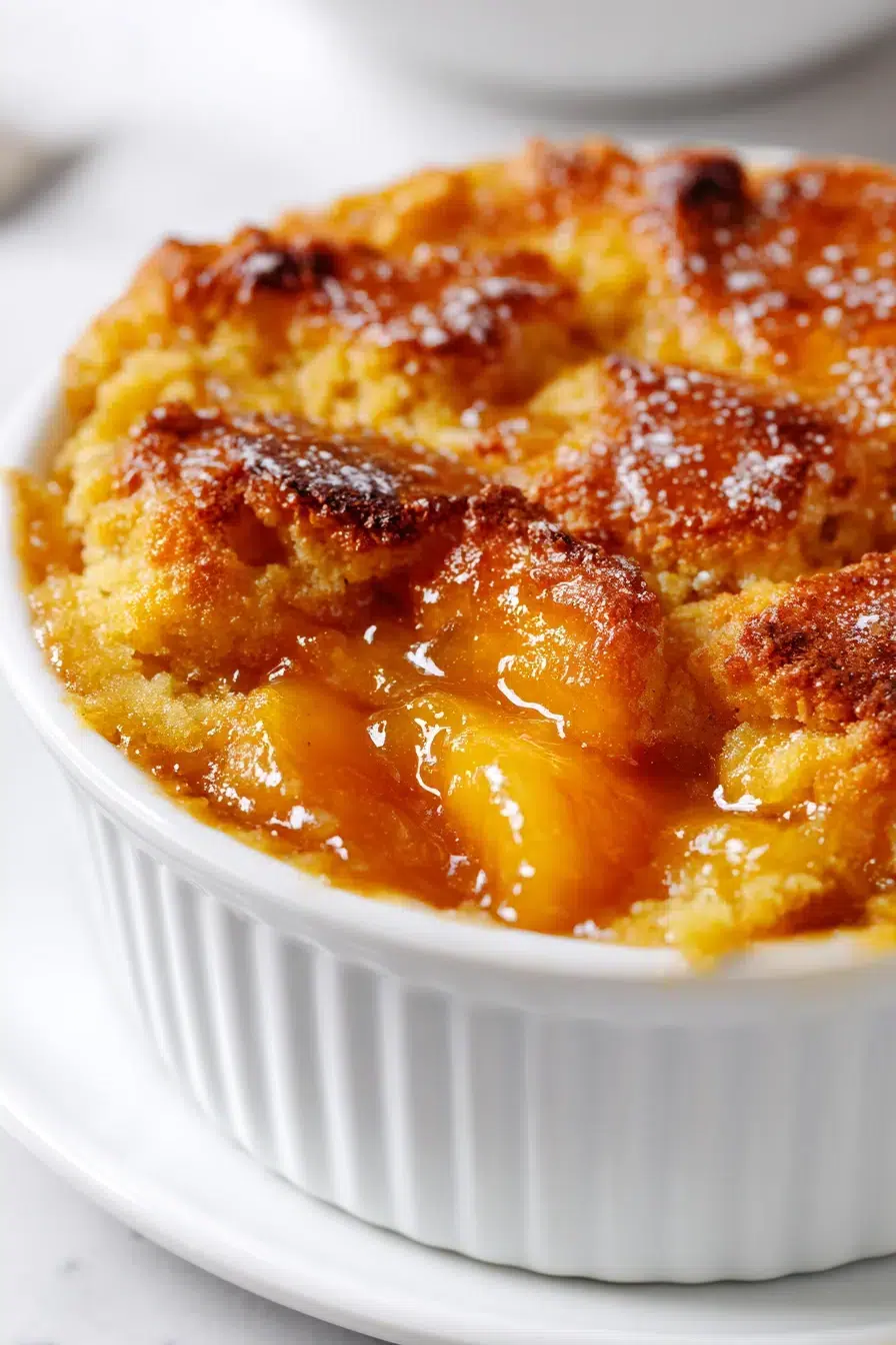 peach cobbler with canned peaches ingredients 1