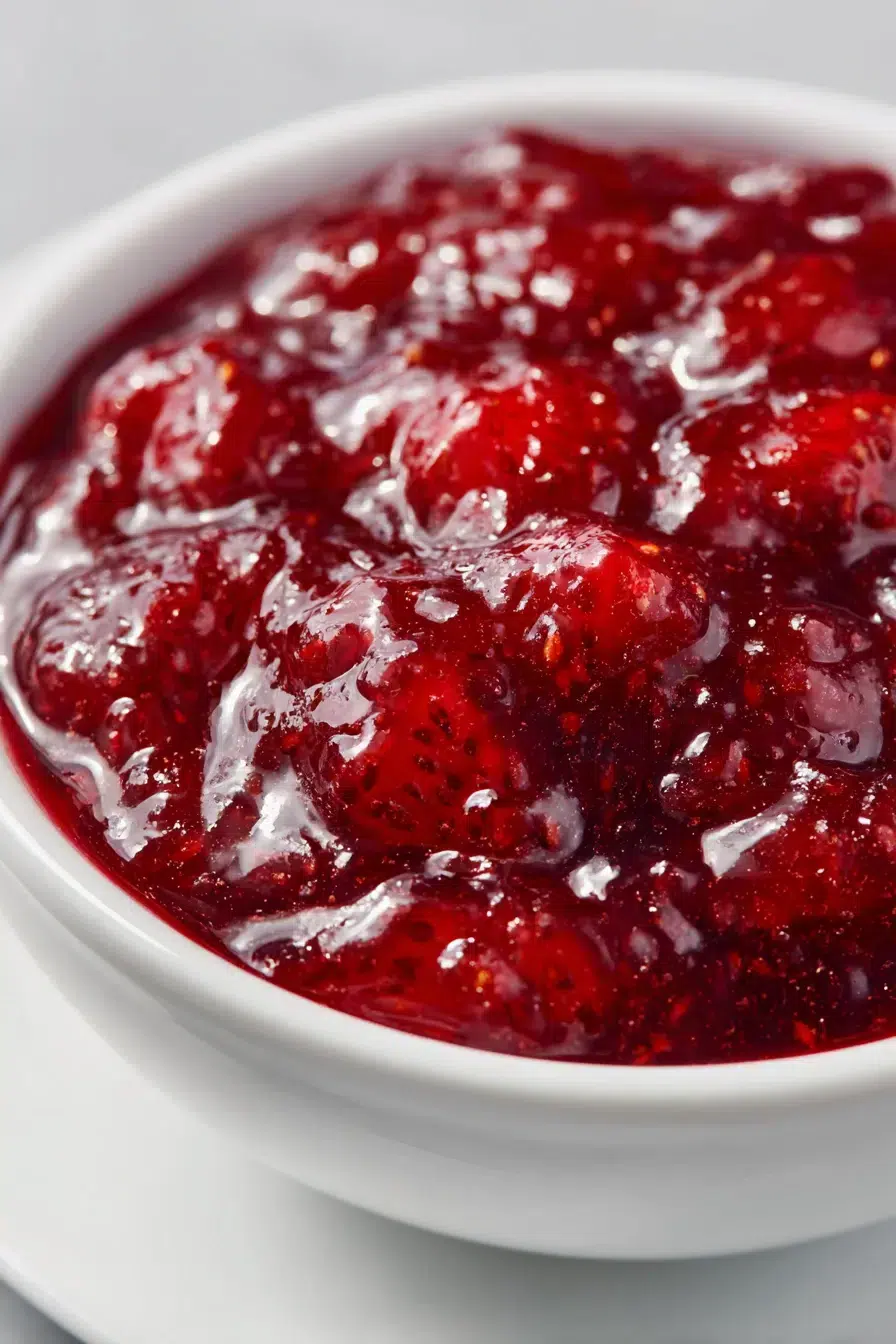 quick strawberry jam without pectin pinterest 1