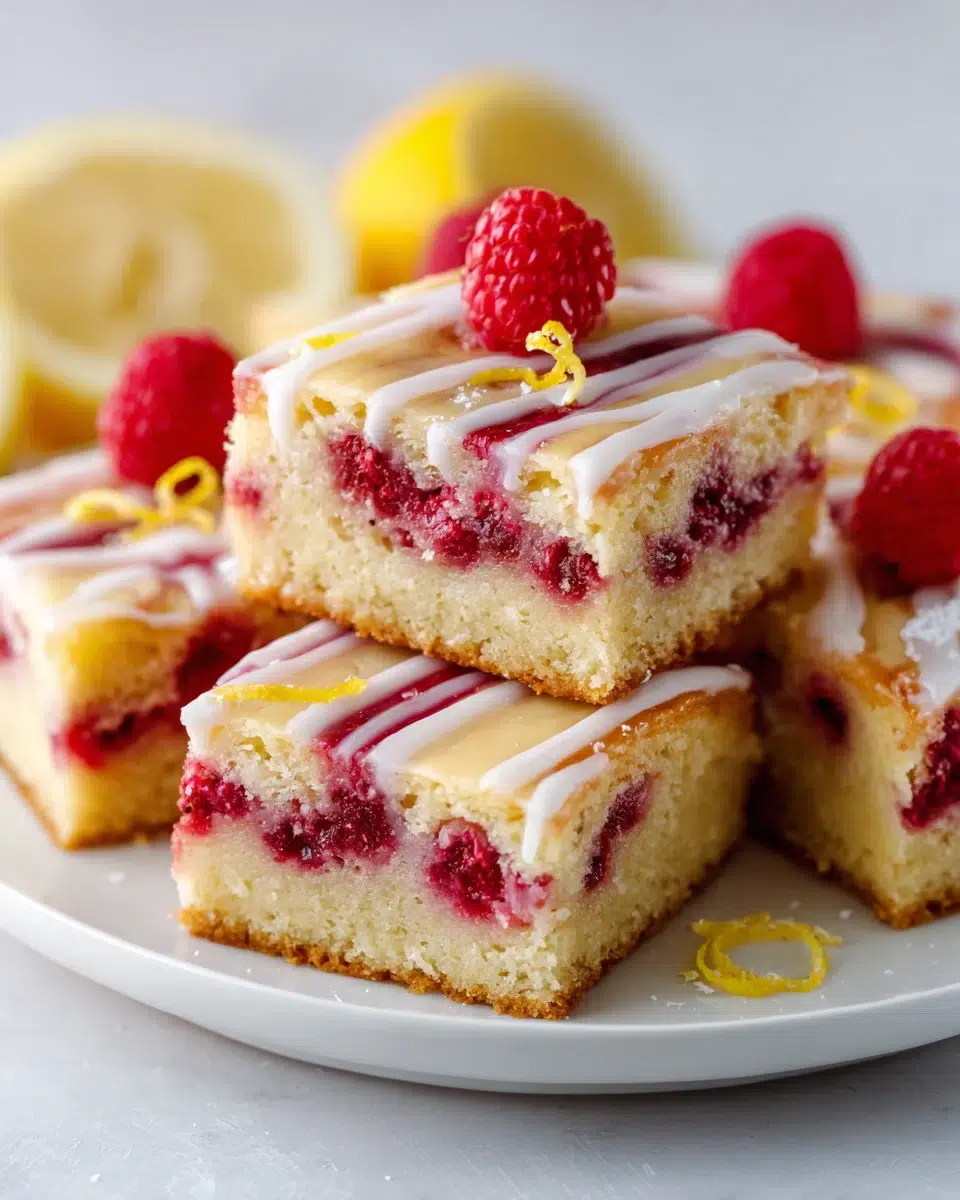 raspberry lemonade bars pinterest 1