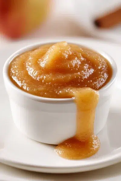 stovetop applesauce recipe card