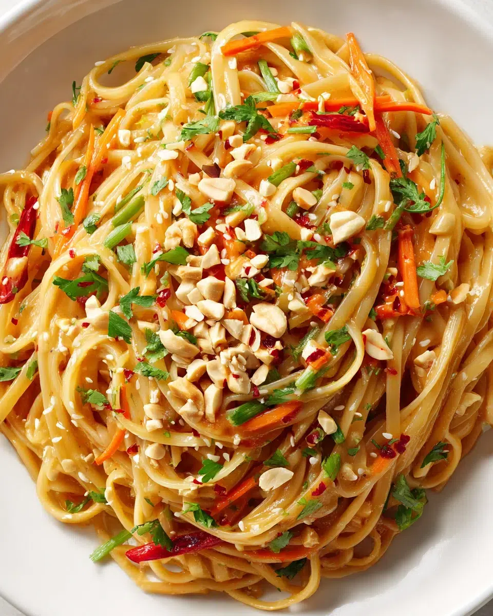 20 minute spicy thai noodles pinterest 1