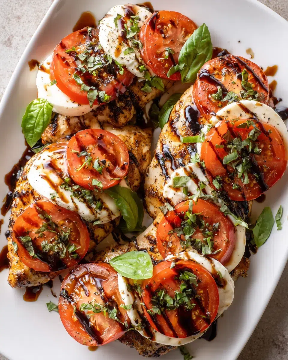 caprese chicken pinterest 1