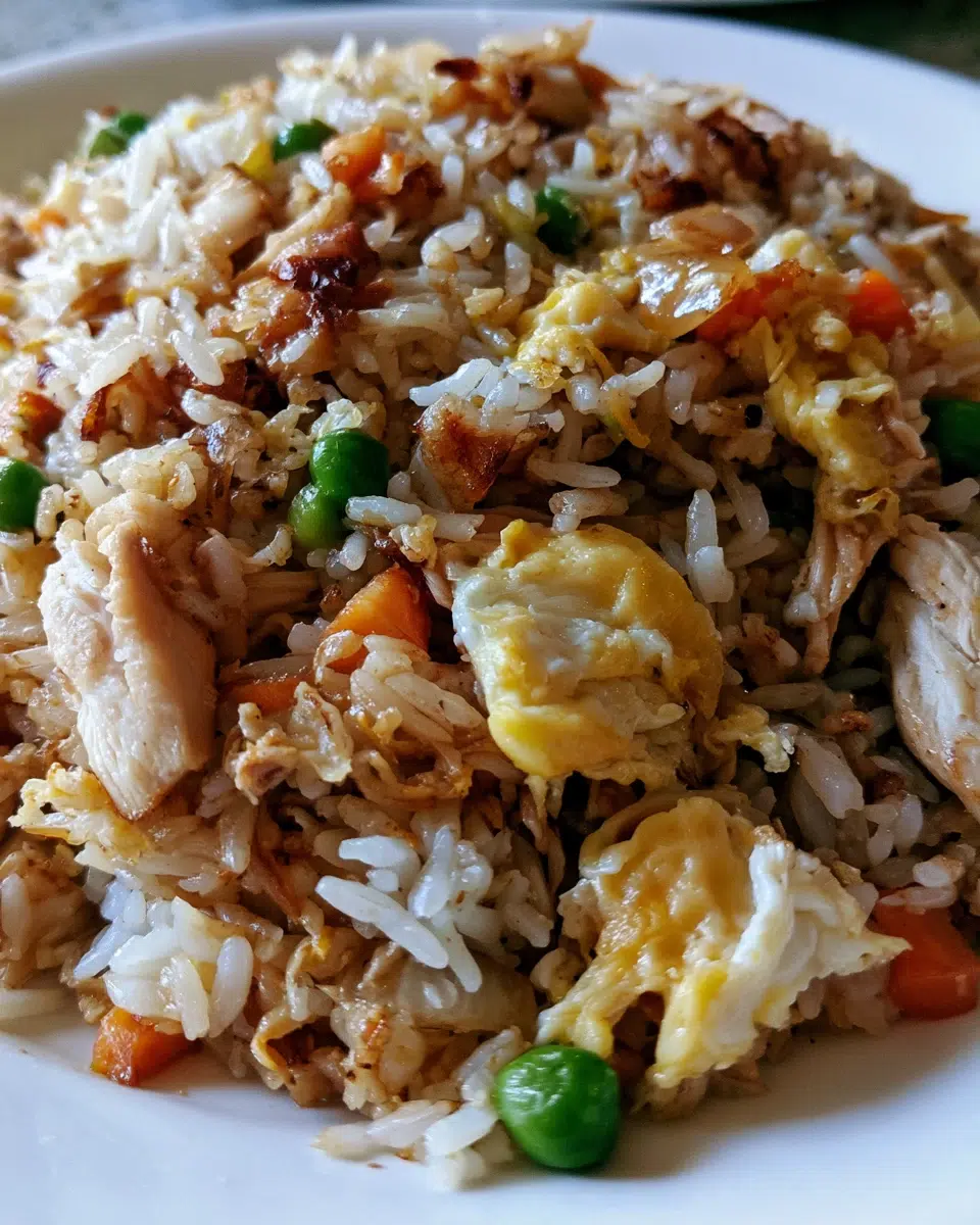 Easy Chicken Fried Rice (Better Than Takeout)