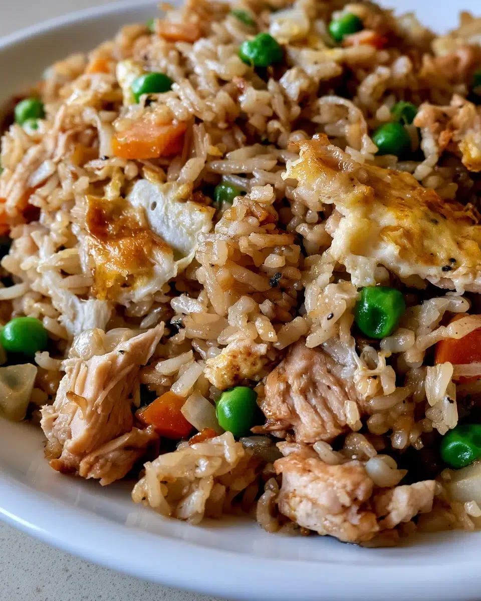 easy chicken fried rice ingredients 1