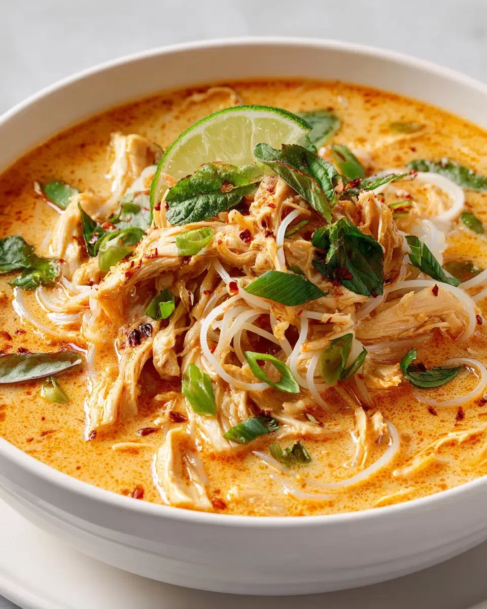 easy thai chicken curry soup ingredients 1