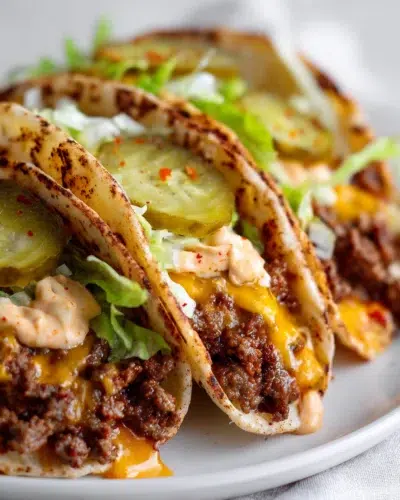 keto big mac smash burgers recipe card