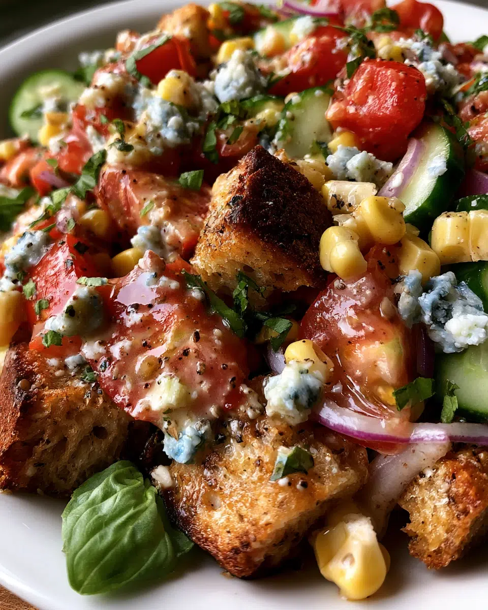 Panzanella Salad (Italian Bread Salad for Summer)