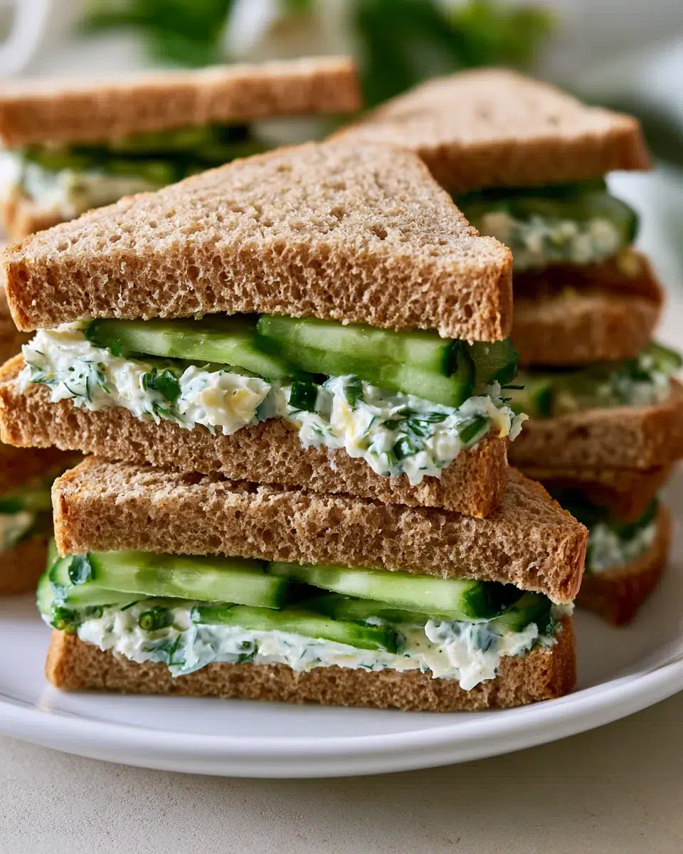 cucumber sandwiches ingredients