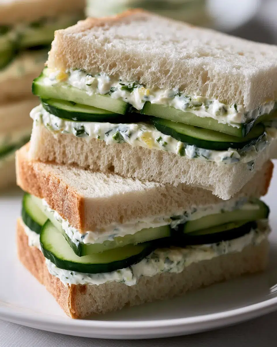cucumber sandwiches pinterest